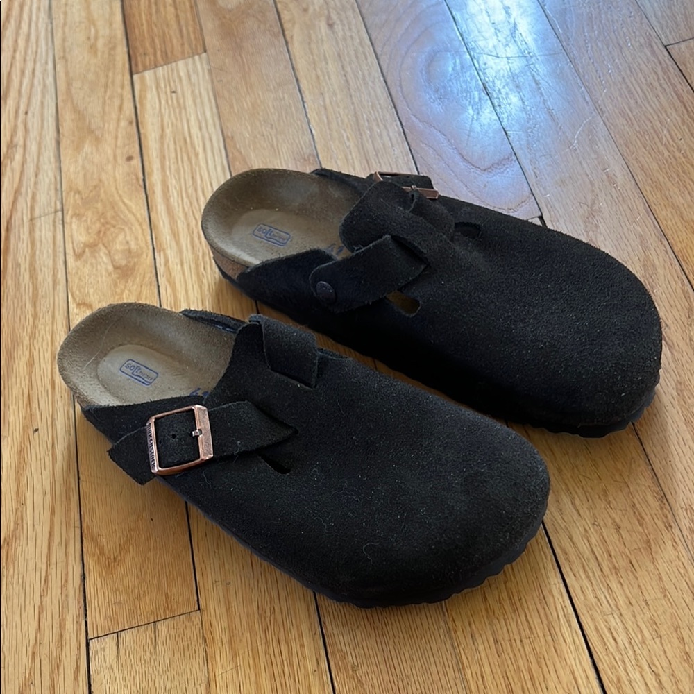 Birkenstock Suede Clogs